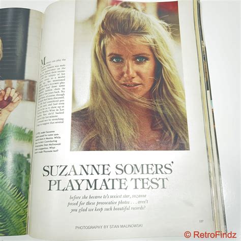 suzanne somers nude images|Suzanne Somers’ Playmate Test, February 1980